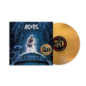 AC/DC - BALLBREAKER gold coloured vinyl LP