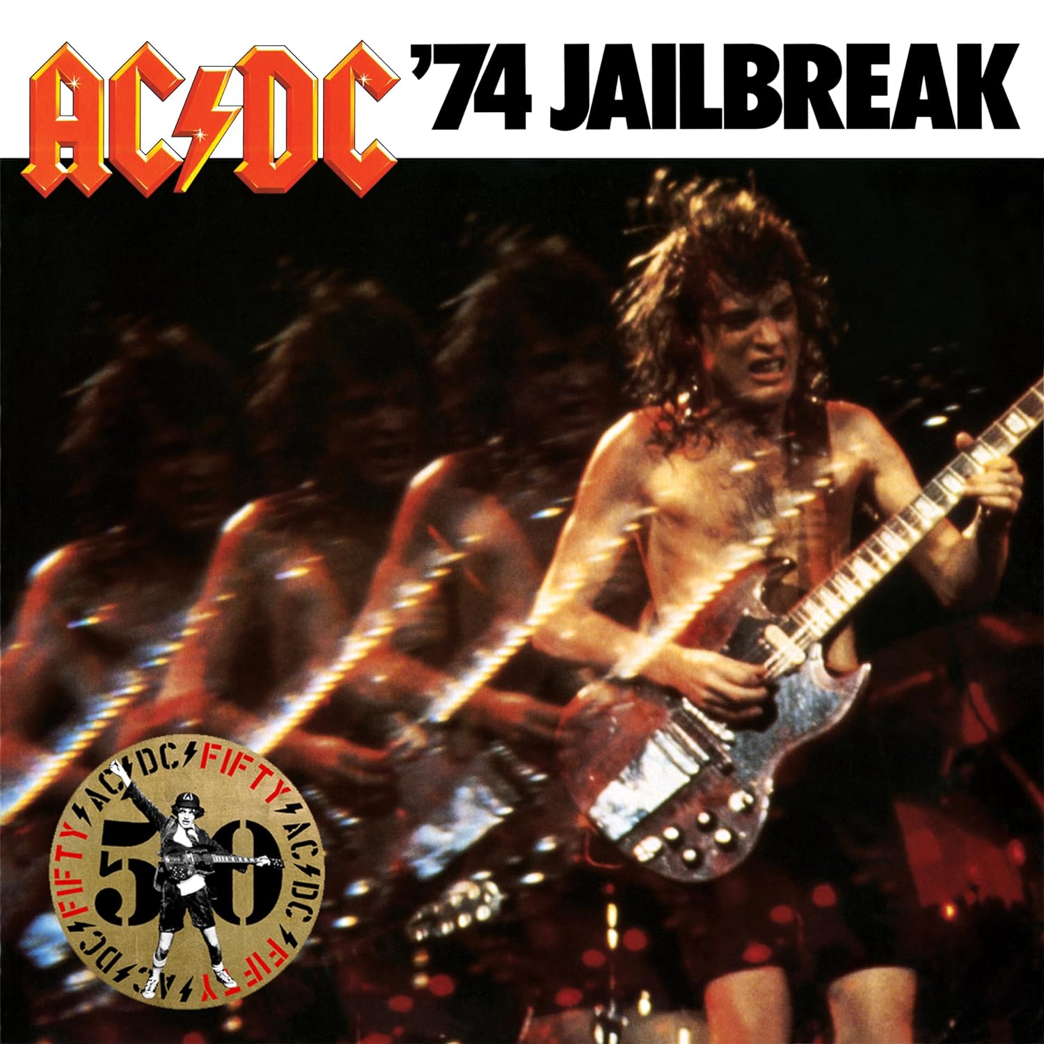 AC/DC - 74 JAILBREAK 50th anniversary gold vinyl LP - Slika 2