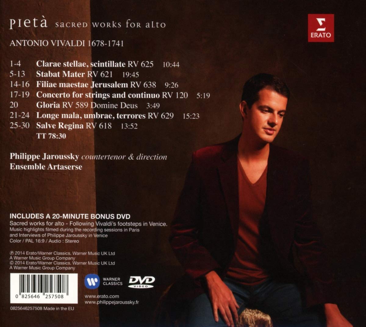 VIVALDI/JAROUSSKY - PIETA CD +DVD - Slika 2