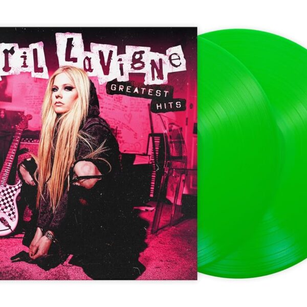 LAVIGNE AVRIL - GREATEST HITS neon green vinyl LP2