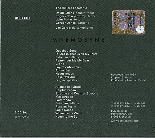 GARBAREK JAN - MNEMOSYNE CD2 - Image 2