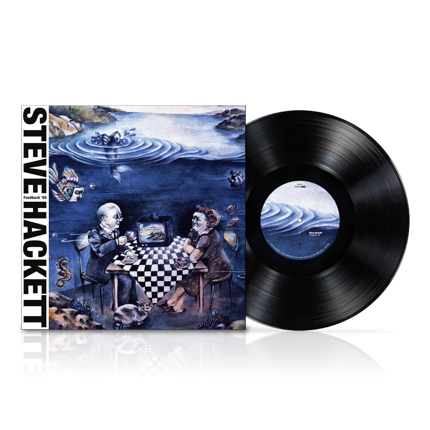HACKETT STEVE - FEEDBACK 86' LP