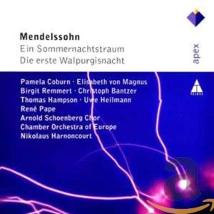 MENDELSSOHN - EIN SOMMERNACHTSTRAUM/DIE ERSTE WALPURGISNACHT CD