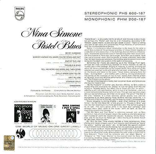 SIMONE NINA - PASTEL BLUES LP - Slika 2