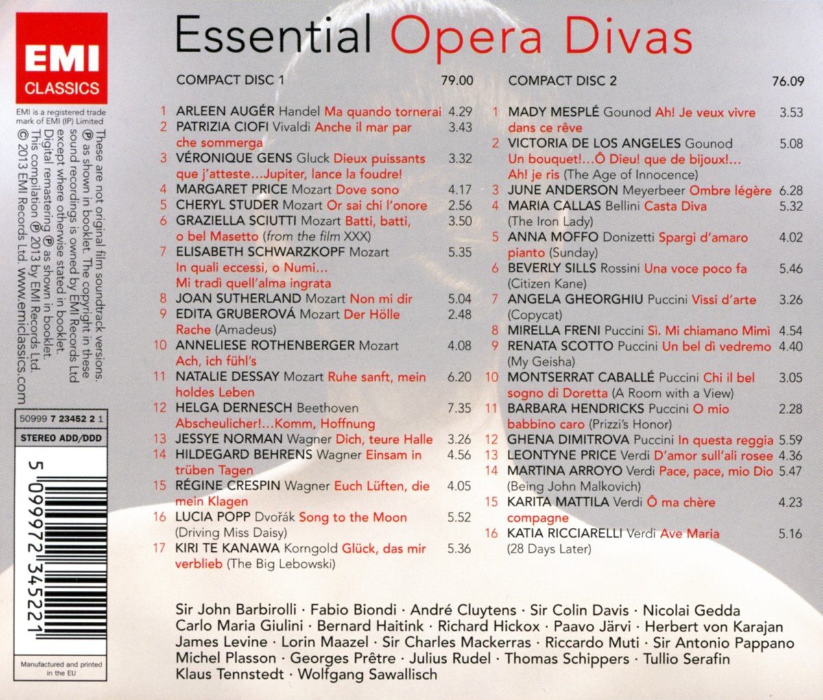 V.A. - ESSENTIAL OPERA DIVAS CD2 - Slika 2