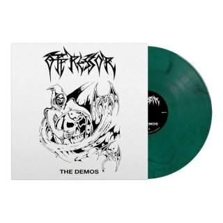 OPPRESSOR - DEMOS green black vinyl LP - Slika 2