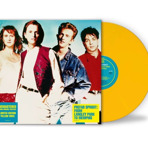 PREFAB SPROUT - FROM LANLEY PARK TO MEMPHIS ltd yellow vinyl LP