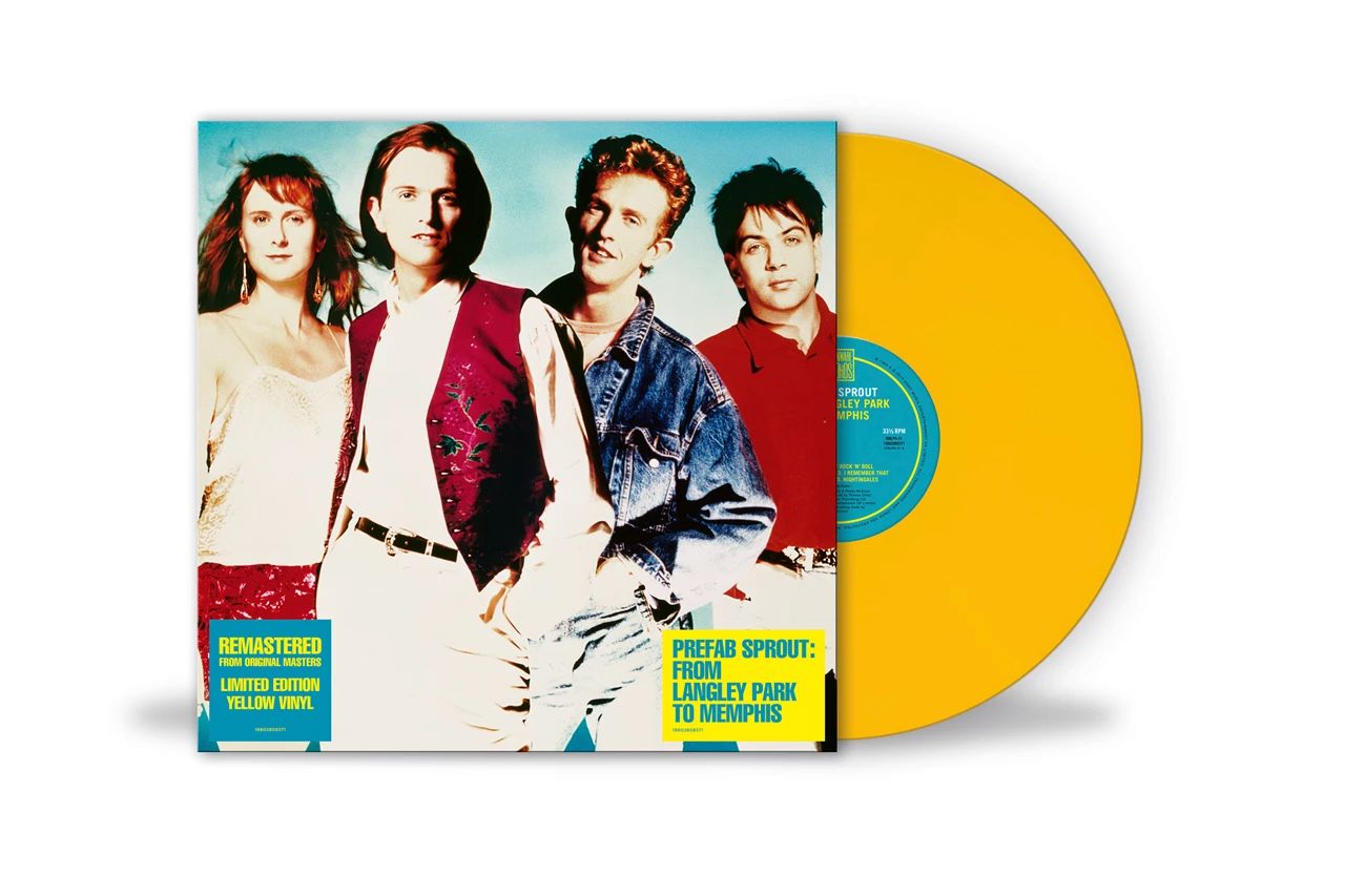 PREFAB SPROUT - FROM LANLEY PARK TO MEMPHIS ltd yellow vinyl LP