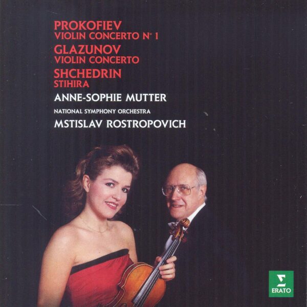 PROKOFIEV/GLAZUNOV/MUTTER - VIOLIN CONCERTOS CD ( Rostropowitsch,M.)