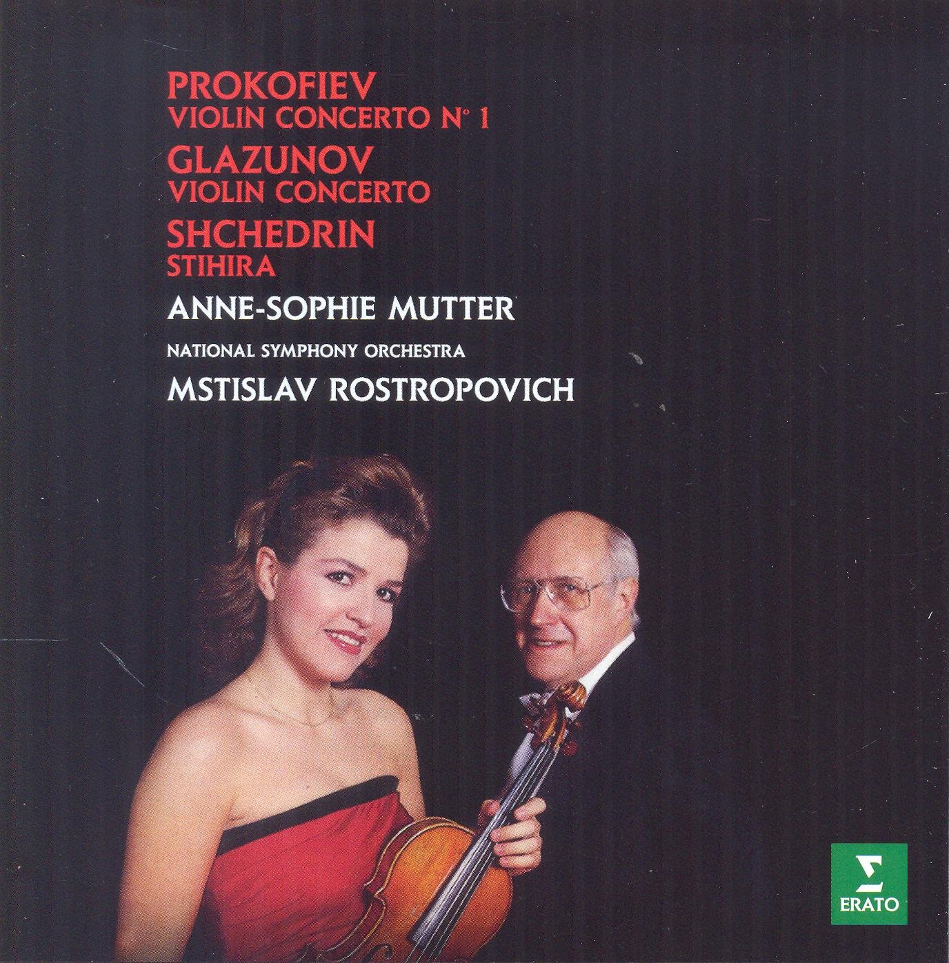 PROKOFIEV/GLAZUNOV/MUTTER - VIOLIN CONCERTOS CD ( Rostropowitsch,M.)
