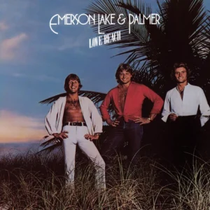 EMERSON LAKE & PALMER - LOVE BEACH LP