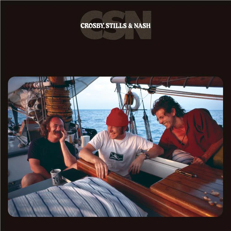CROSBY STILLS & NASH - CSN sea blue vinyl LP - Slika 2