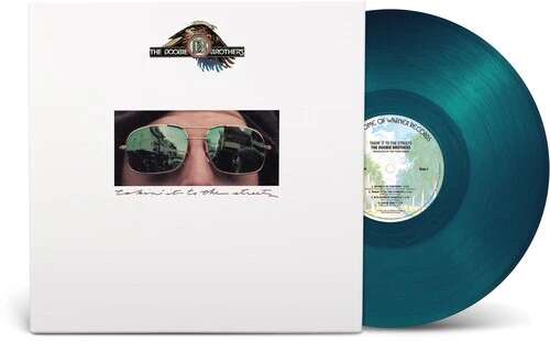 DOOBIE BROTHERS - TAKIN' IT TOO STREETS sea blue vinyl LP