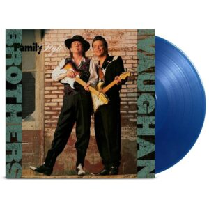 VAUGHAN BROTHERS - FAMILY STYLE translucent blue vinyl LP