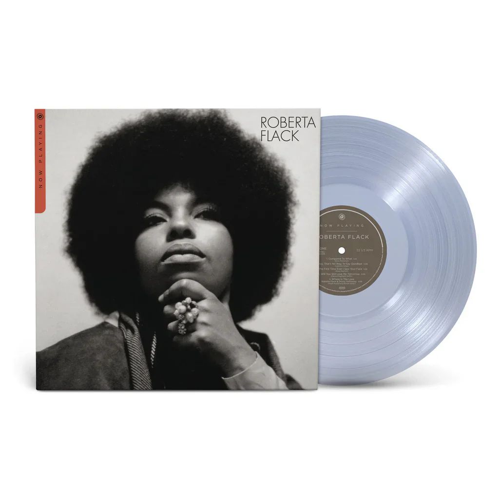 FLACK ROBERTA - NOW PLAYING crystal clear vinyl LP