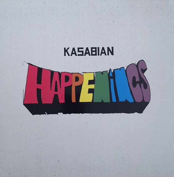 KASABIAN - HAPPENINGS red vinyl LP