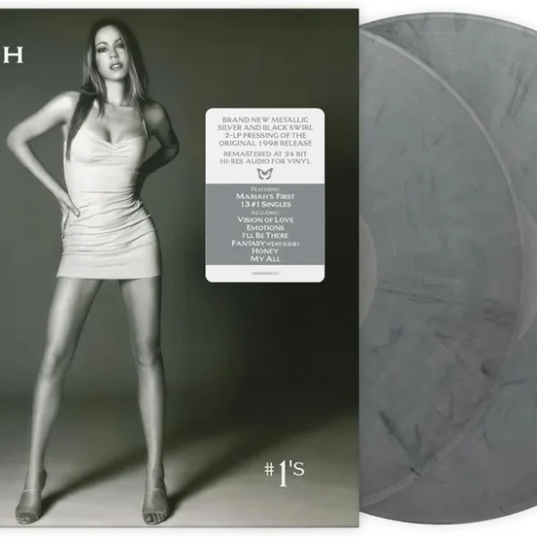 CAREY MARIAH - # 1's metallic silver vinyl LP2
