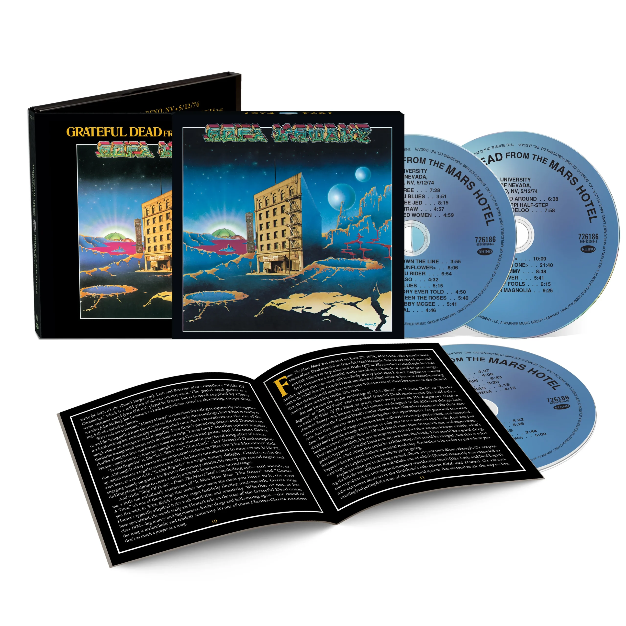 GRATEFUL DEAD - FROM MARS HOTEL CD2