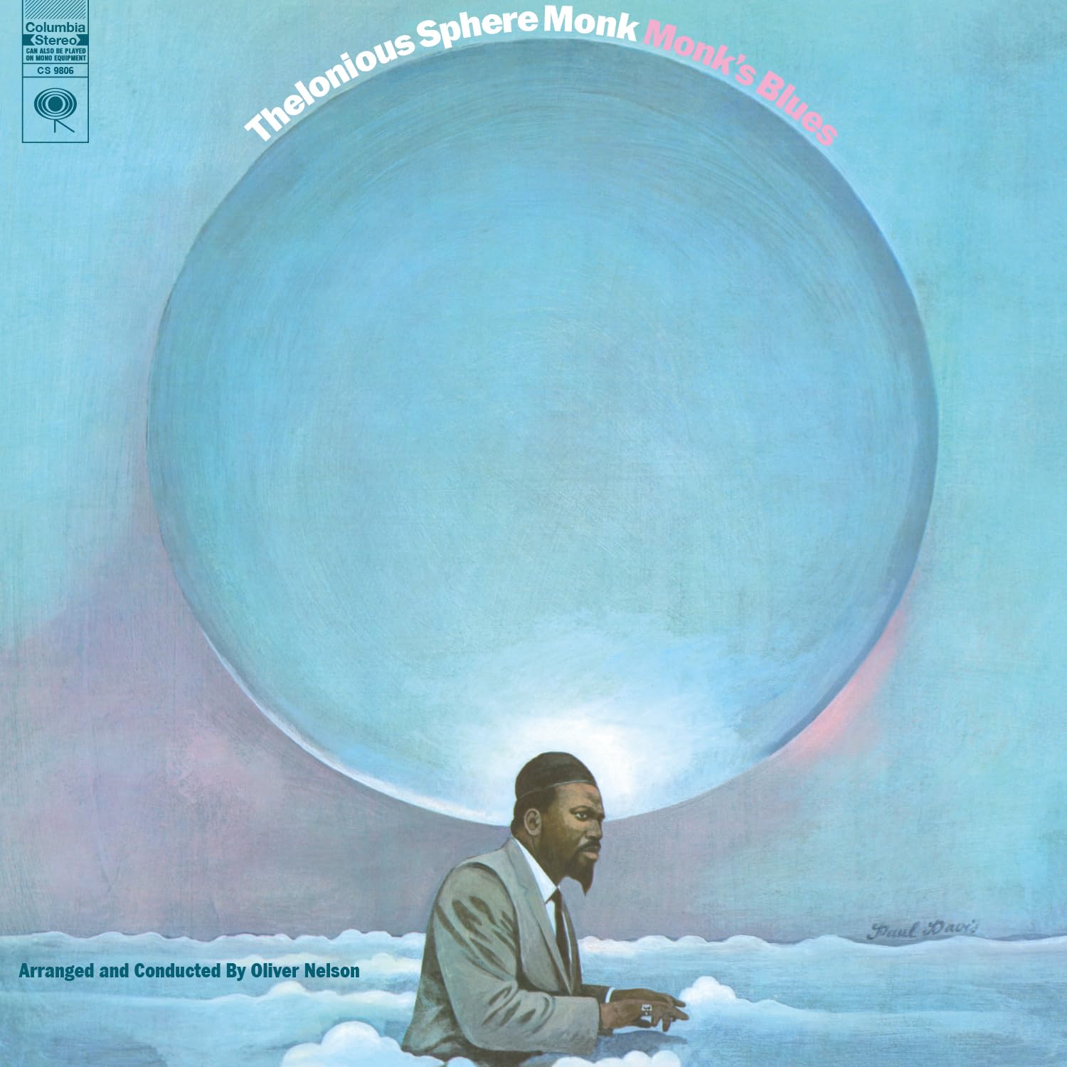 MONK THELONIOUS - MONK'S BLUES translucent blue vinyl LP - Slika 2