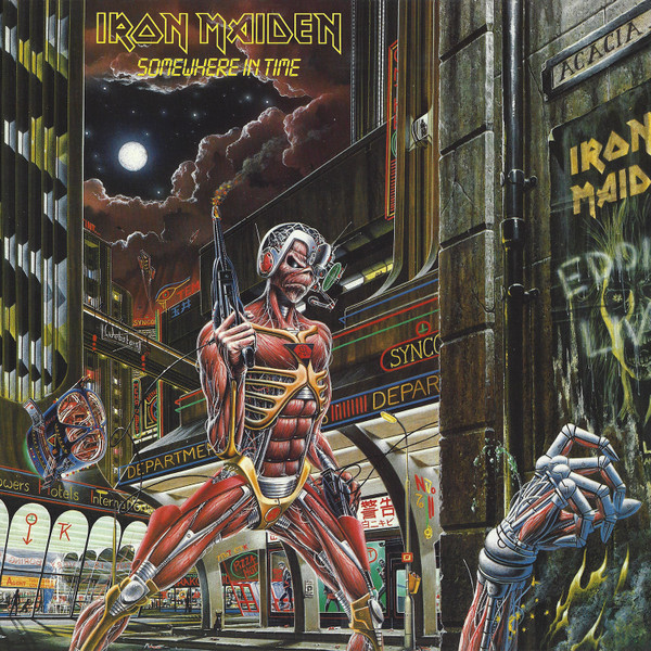Iron Maiden - SOMEWHERE IN TIME LP, reizdanje 2024., remaster