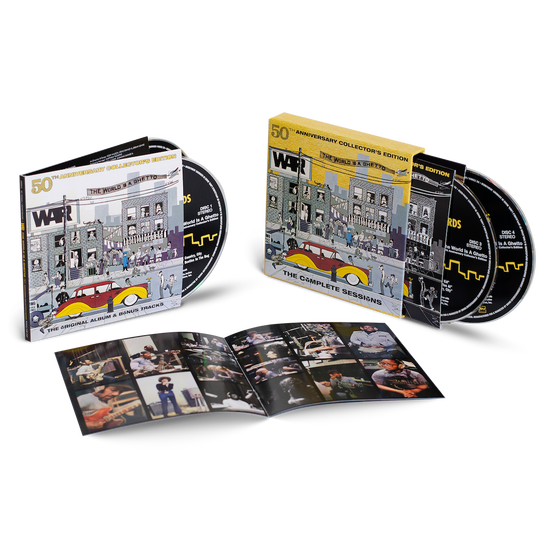WAR - WORLD IS A GHETTO 50th anniversary CD4