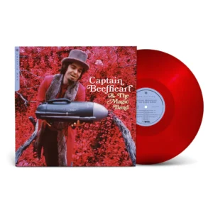 CAPTAIN BEEFHEART - NOW PLAYING red transparent vinyl LP