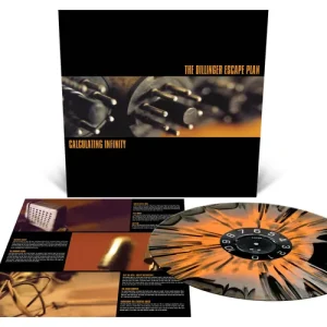 DILLINGER ESCAPE PLAN - CALCULATING INFINITY custom tri-color vinyl LP