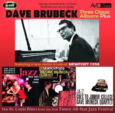 BRUBECK DAVE - THREE CLASSIC ALBUMS PLUS CD2