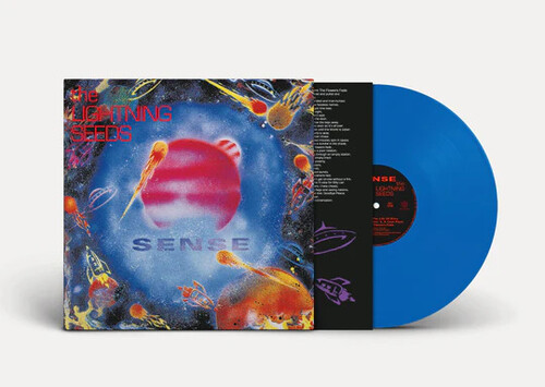 LIGHTINING SEEDS - SENSE blue vinyl LP