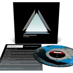 DILLINGER ESCAPE PLAN - IRE WORKS custom tri-color vinyl LP