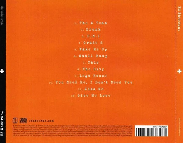 SHEERAN ED - + CD - Image 2
