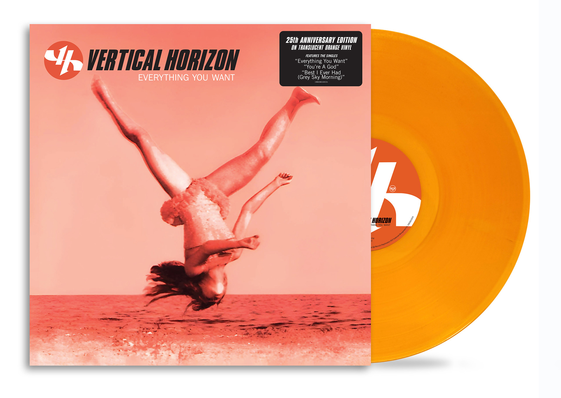 VERTICAL HORIZON - EVERYTHING YOU WANT translucent vinyl LP