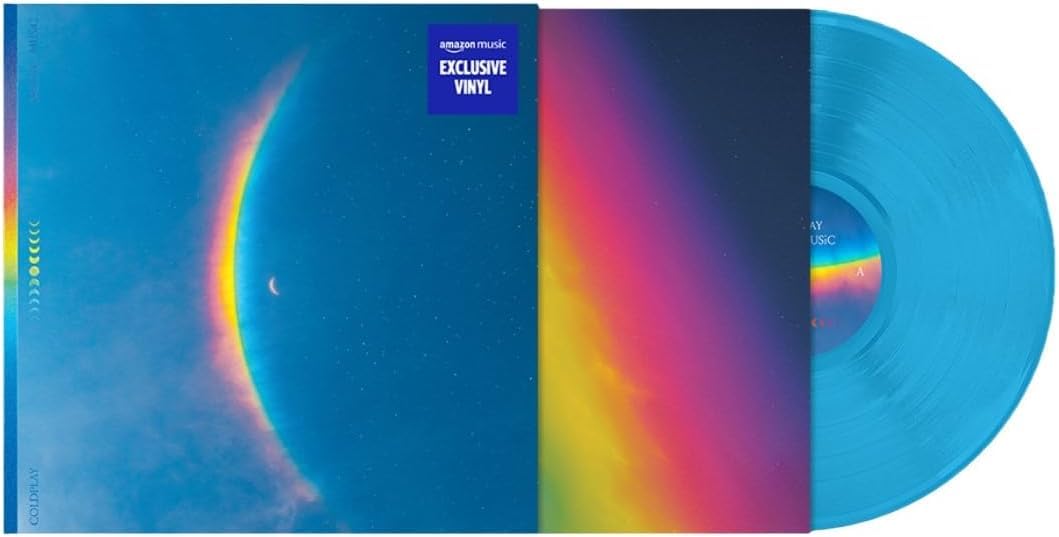 Coldplay - Moon Music LP, Limited 1 x 140g 12" Blue Eco album. - Slika 2