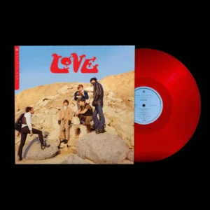 LOVE - NOW PLAYING red transparent vinyl LP