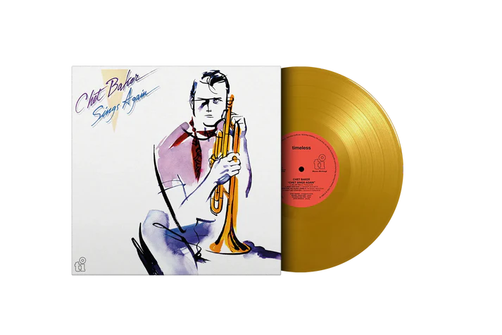 BAKER CHET - SINGS AGAIN yellow vinyl LP