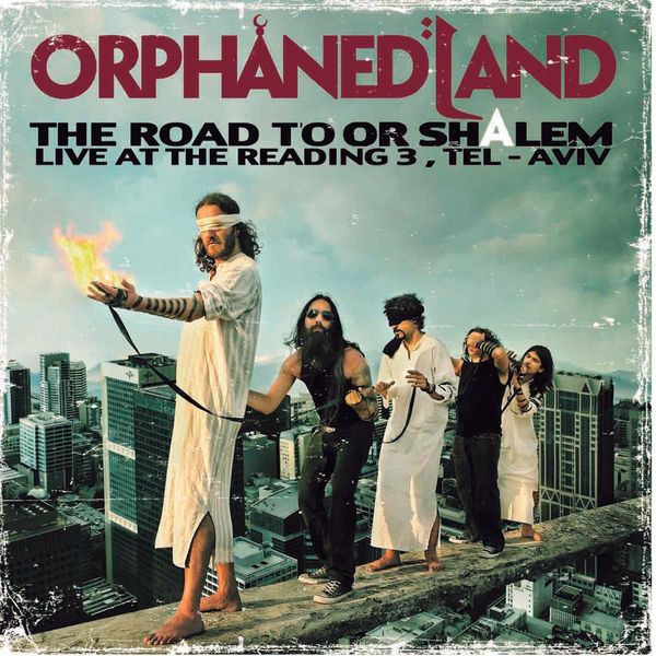ORPHANED LAND - ROAD TO OR SHALEM transparent orange crush vinyl LP2