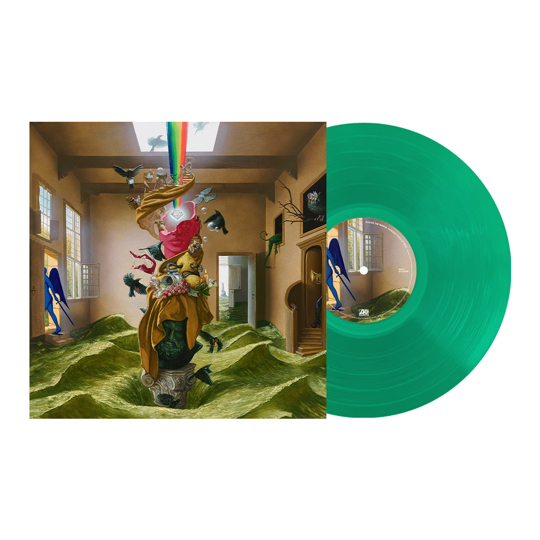 FOSTER THE PEOPLE - PARADISE STATE OF MIND transparent green vinyl LP