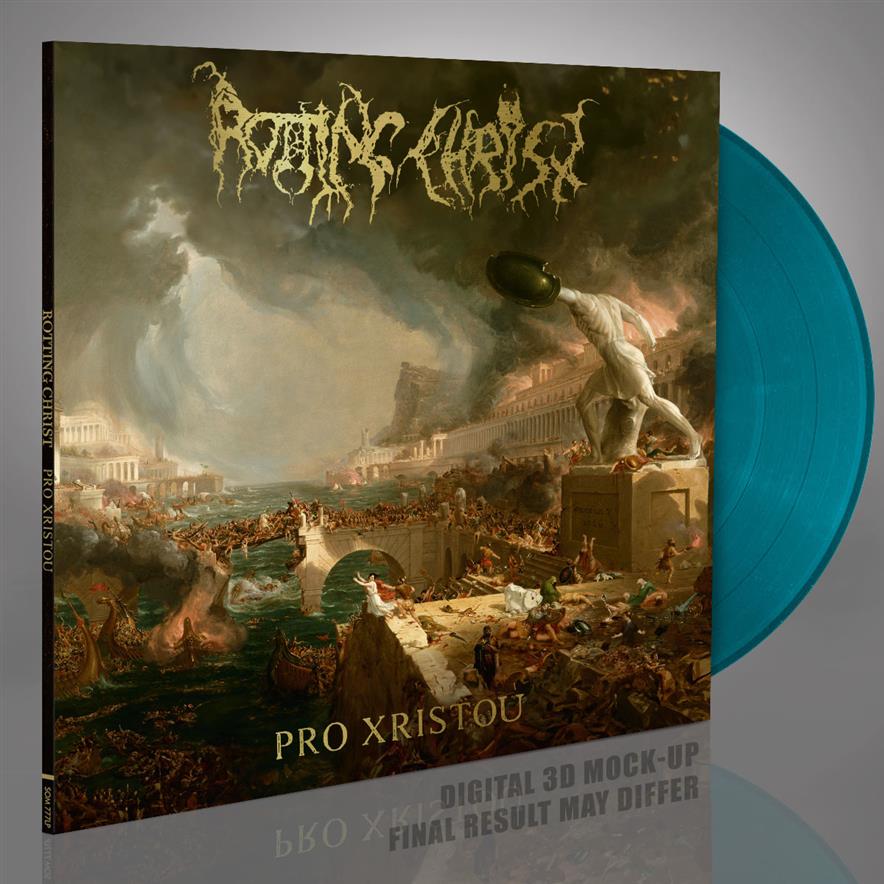 ROTTING CHRIST - PRO XRISTOU torquoise vinyl LP