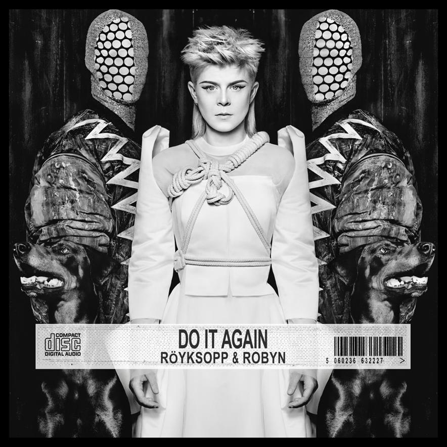 ROYKSOPP & ROBYN - DO IT AGAIN white marble vinyl LP - Slika 2