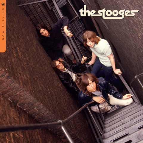 STOOGES - NOW PLAYING orange transparent vinyl LP - Image 2
