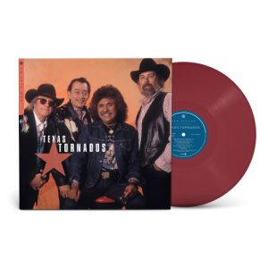 TEXAS TORNADOS - NOW PLAYING mesa red vinyl LP
