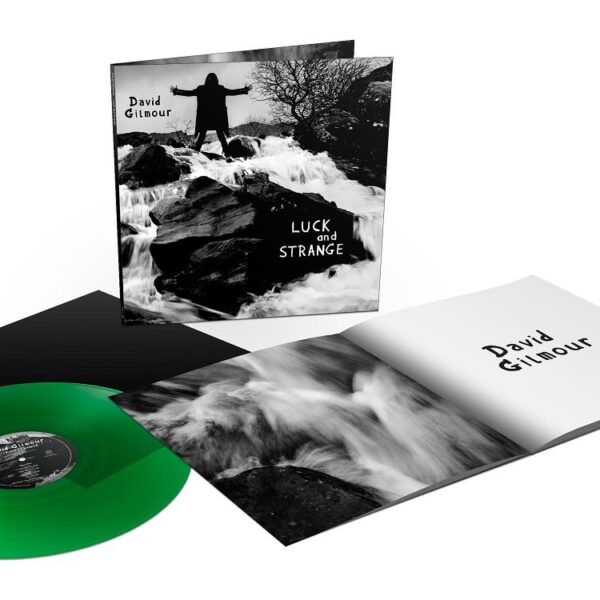 GILMOUR DAVID - LUCK AND STRANGE translucent emerald vinyl LP