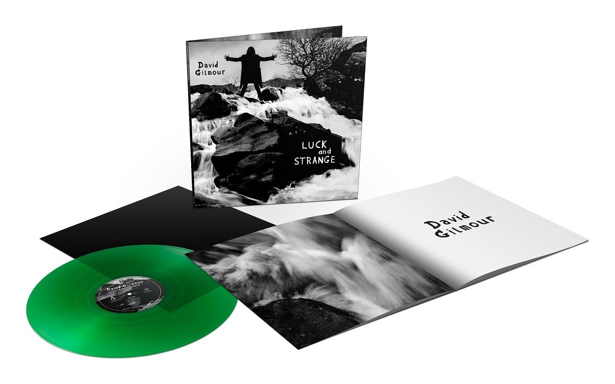 GILMOUR DAVID - LUCK AND STRANGE translucent emerald vinyl LP