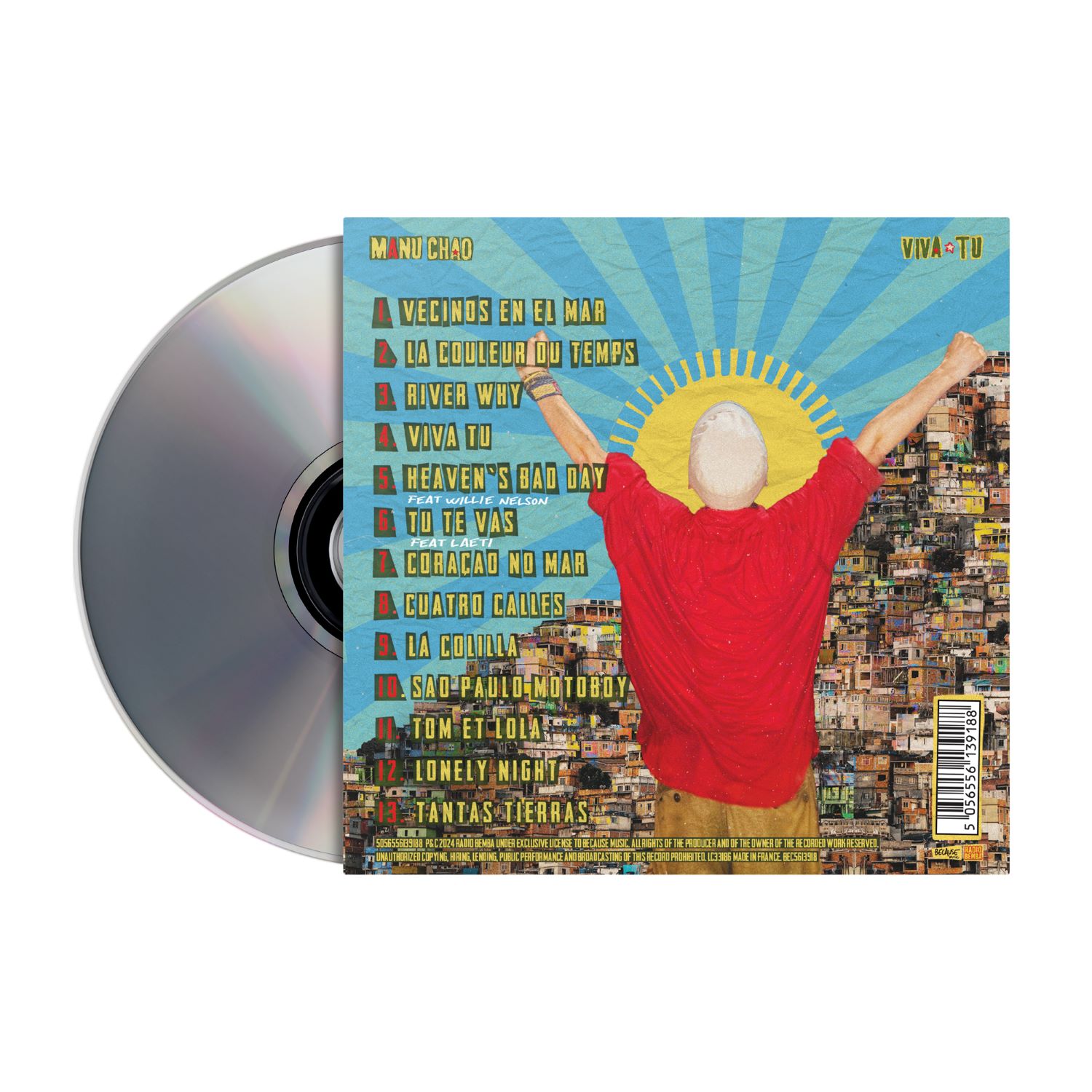 MANU CHAO - VIVA TU CD - Slika 3