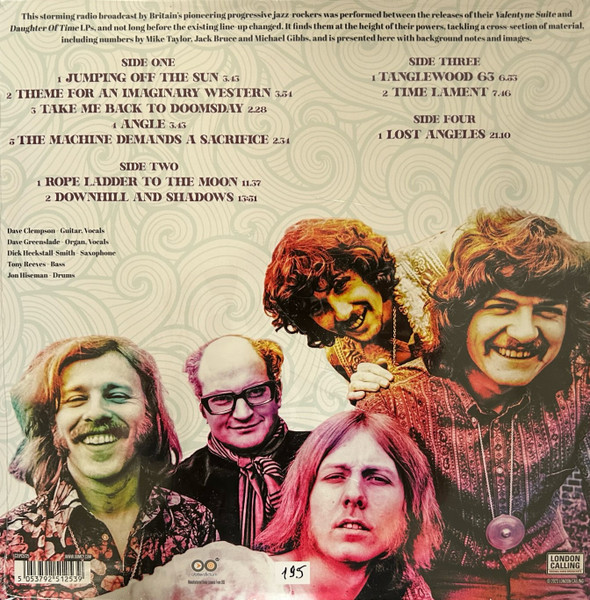 COLOSSEUM - LIVE IN LONDON 1970 white vinyl LP2 - Slika 2