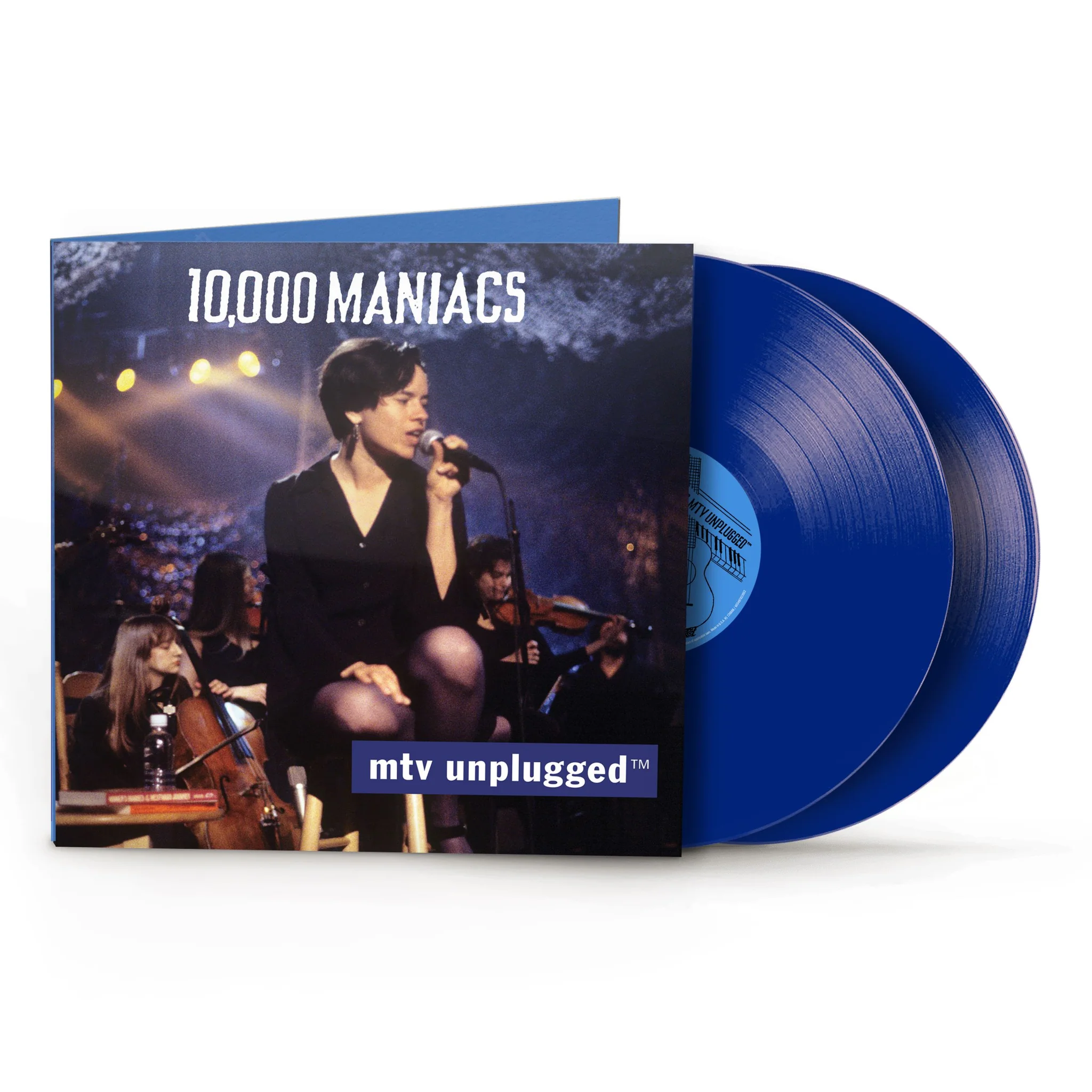 10.000 MANIACS - MTV UNPLUGGED translucent cobalt blue vinyl LP2