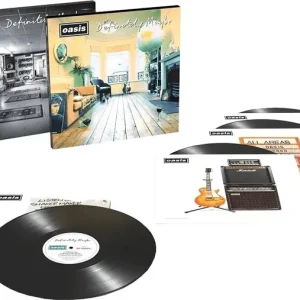 OASIS - DEFINITELY MAYBE deluxe  30 anniversary LP4