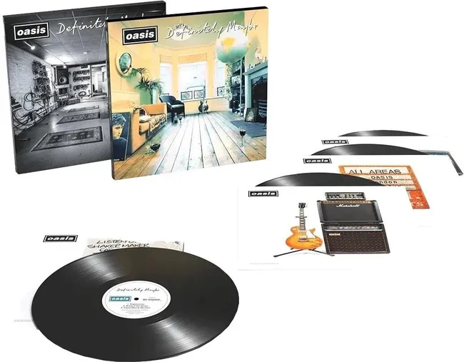OASIS - DEFINITELY MAYBE deluxe 30 anniversary LP4