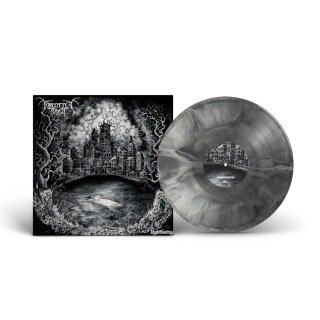 FORGOTTEN TOMB - NIGHTFLOATING grey marbled vinyl LP