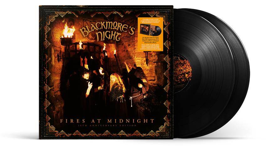 BLACKMORE'S NIGHT - FIRES AT MIDNIGHT 25th anniversary LP2
